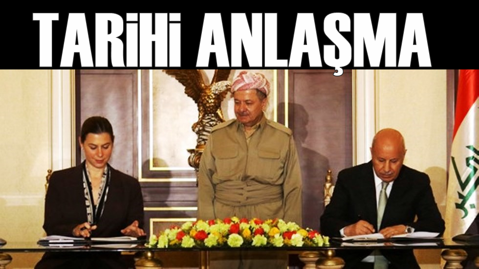 ABD ve Irak Kürt yönetimi imzaları attı
