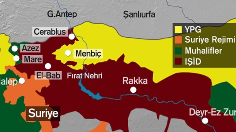 WSJ: ABD, Cerablus güneyi için Türkiye’ye destek vermeyecek