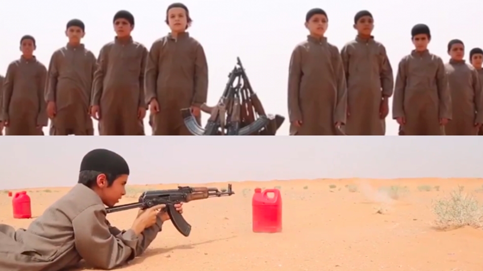 IŞİD, çocuk savaşçılarının tanıtımını yaptı