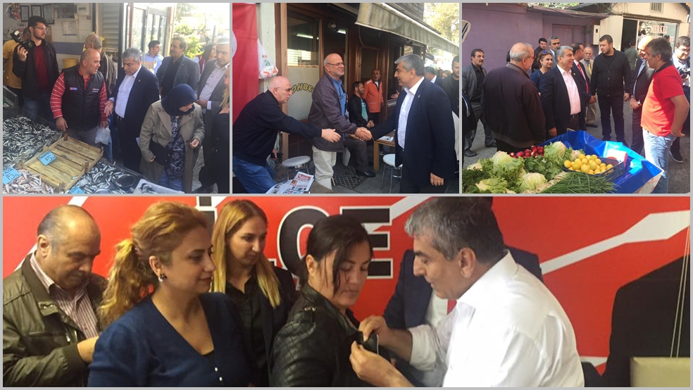 CHP İstanbul il örgütü Beykoz’a çıkartma yaptı