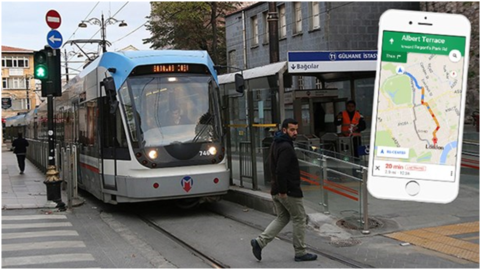 Google Haritanın ‘toplu taşıma’ özelliği Türkiye’de
