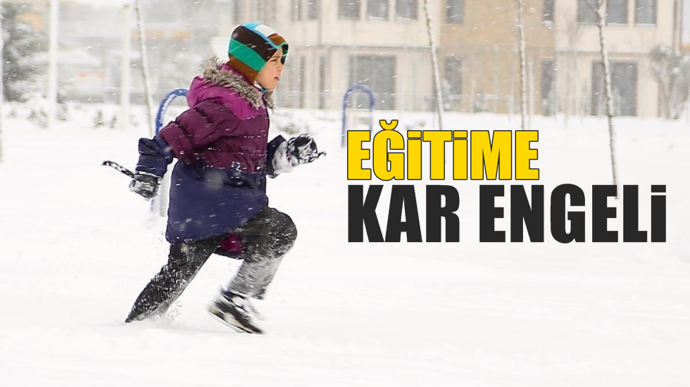 Metrolojiden kar uyarısı iki ilde tüm okullar tatil edildi