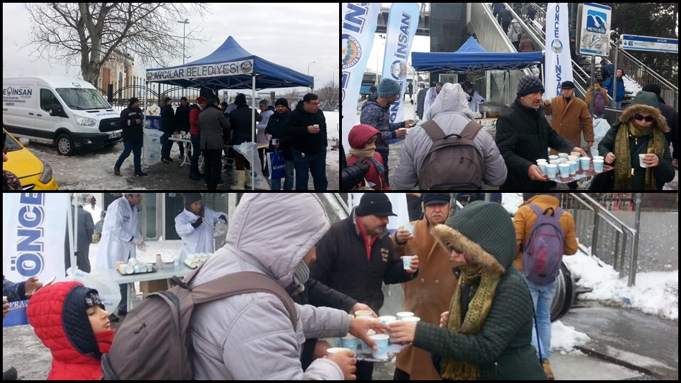 Soğuk havada sıcak mola