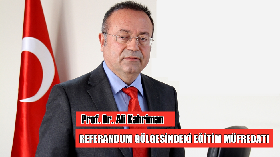 Referandum gölgesindeki eğitim müfredatı