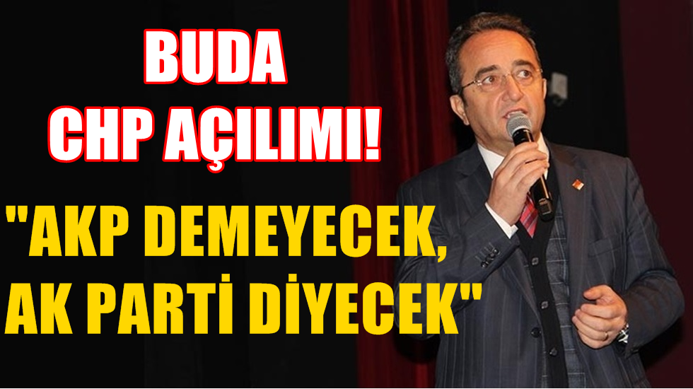 CHP’li Tezcan’dan CHP’lilere öğüt: “AKP demeyin; AK Parti deyin”