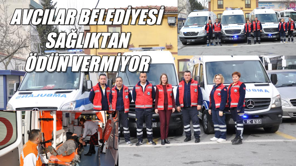 Avcılar Belediyesi sağlıktan ödün vermiyor