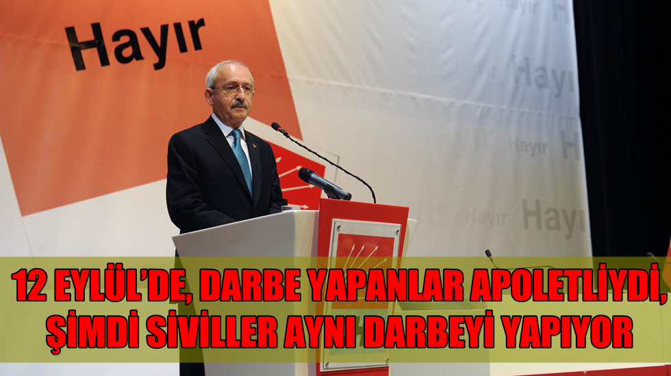 Kılıçdaroğlu: “Bu süreç, milli kurtuluş savaşı sürecimizin ikinci adımıdır”