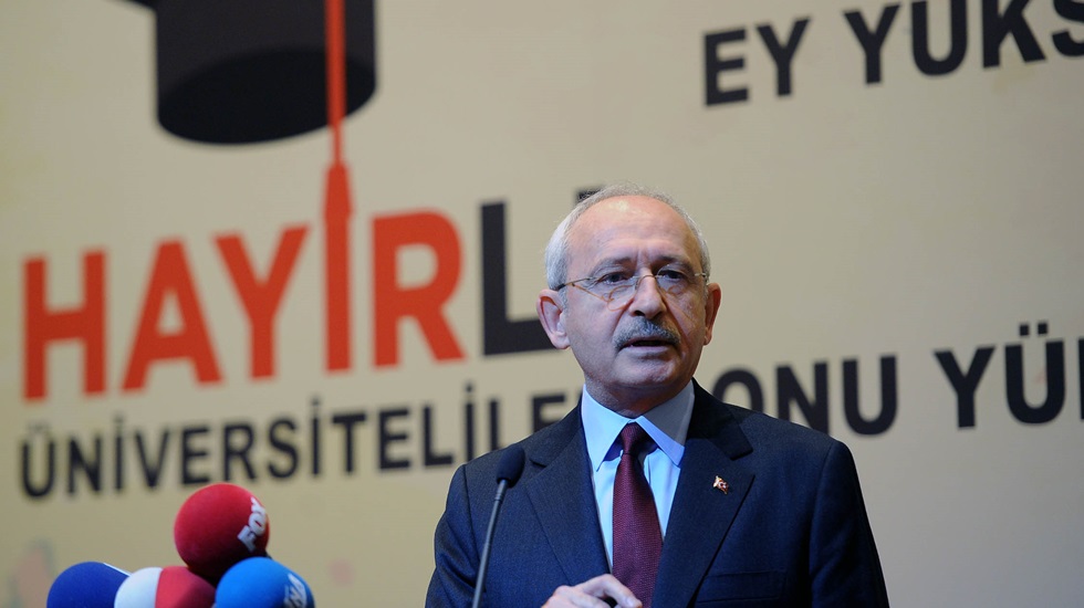 Kılıçdaroğlu hayırlı Üniversitelilerle buluştu