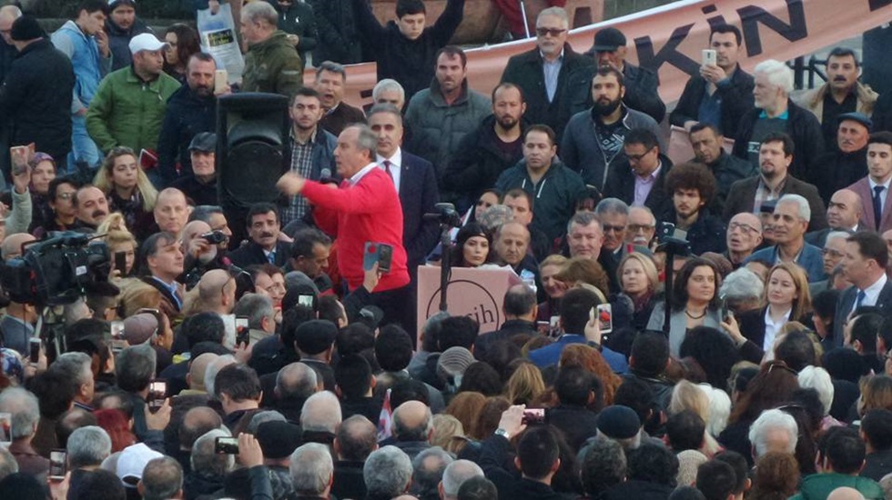 İnce, “Evet’ demek serbest, ‘hayır’ demek yasak öyle mi?
