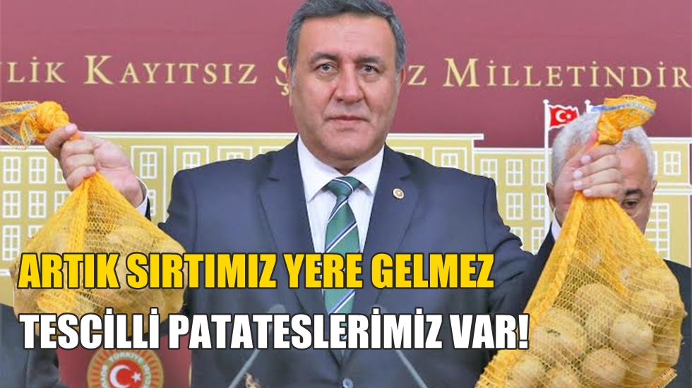 Müjde; “Nahita, Ünlenen, Nam” adında 3 yerli patatesimiz var