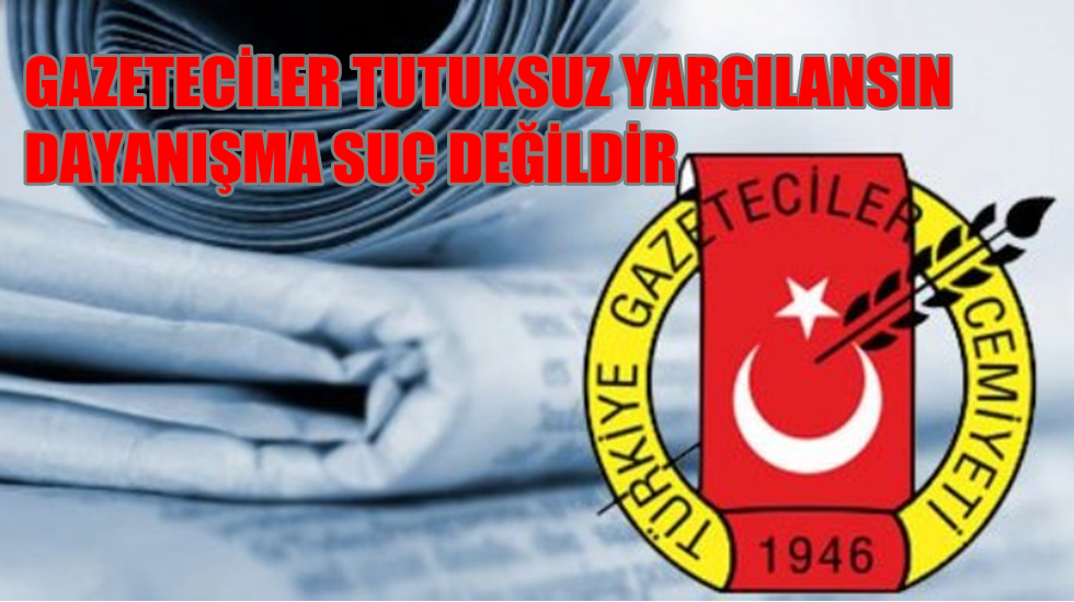 Gazetecilik meslek örgütleri dayanışma toplantısı düzenliyor