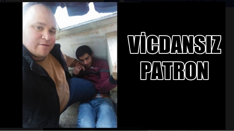 İşe geç kalan işçisini dövüp sosyal medyada fotoğrafını paylaştı
