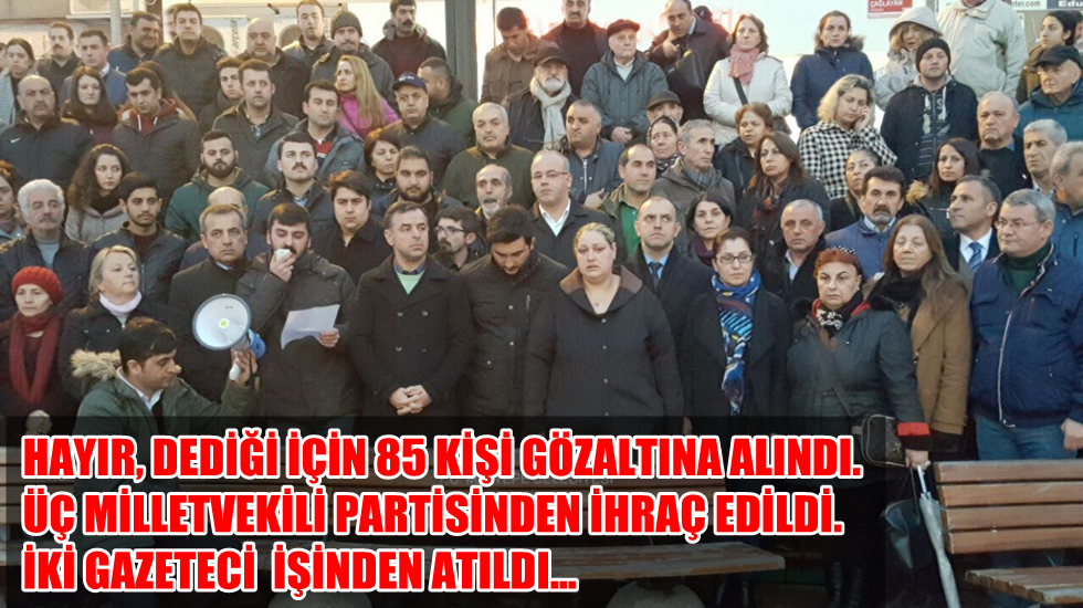 Yarkadaş: ‘HAYIR’ın karşısında korkuyorlar, uykuları kaçıyor…’