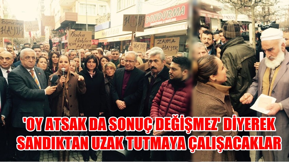 Cankurtaran: “Uyduruk anketlerle sandığa katılımı düşürmeye çalışacaklar”