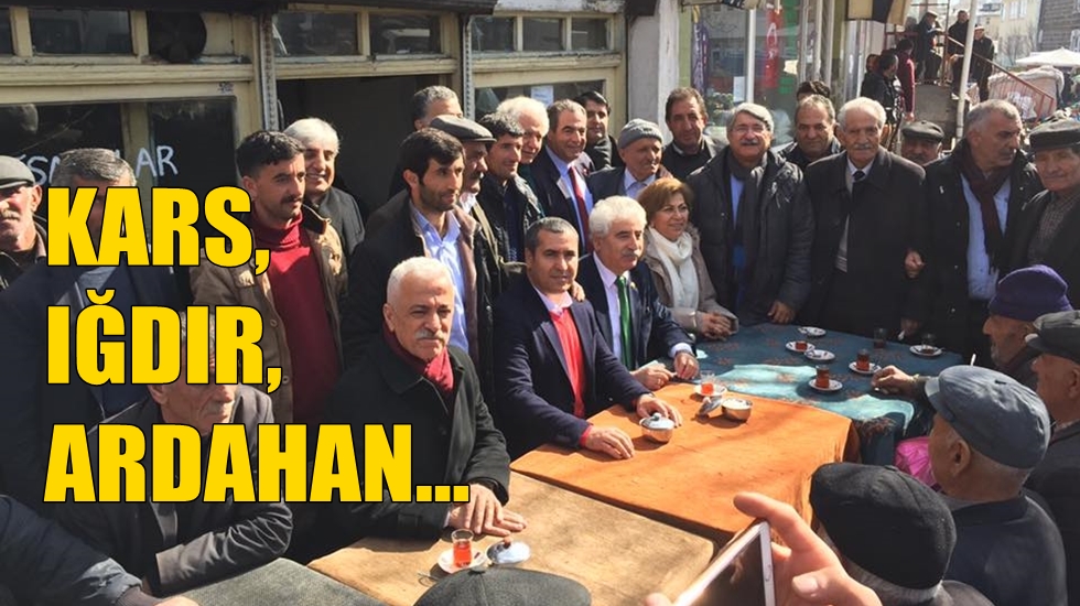 CHP’den Serhat kentlerinde ‘Hayır’ çalışması