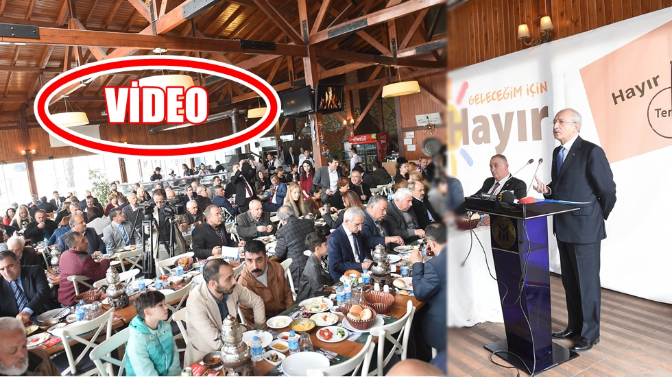 Kılıçdaroğlu, Ankara’da mahalle muhtarlarıyla buluştu