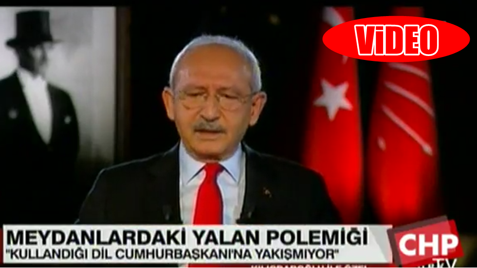 Kılıçdaroğlu: “Erdoğan’ın Kullandığı dil Cumhurbaşkanına yakışmıyor”