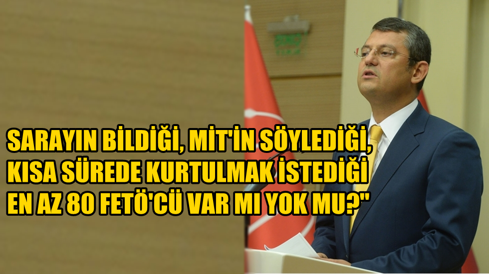 CHP’li Özgür Özel, Bakan Çavuşoğlu’na sordu: ‘Senin partinde…’