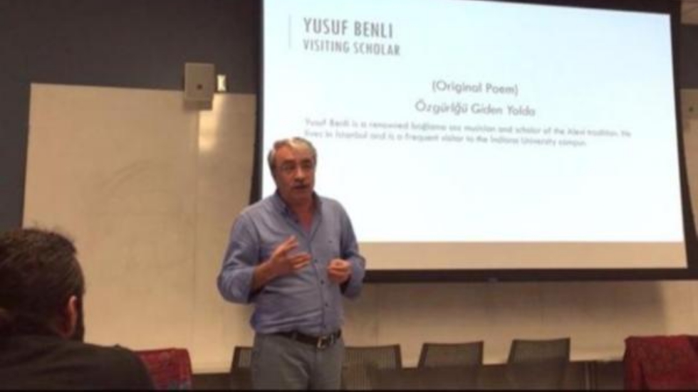 Yusuf Benli’den Indiana Üniversitesi’nde ‘Post doktora’ konusu: ‘Cem Ritüeli’