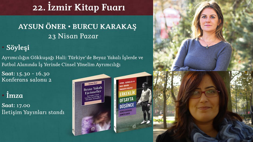 Aysun Öner ve Burcu Karakaş, İzmir Kitap Fuarında…