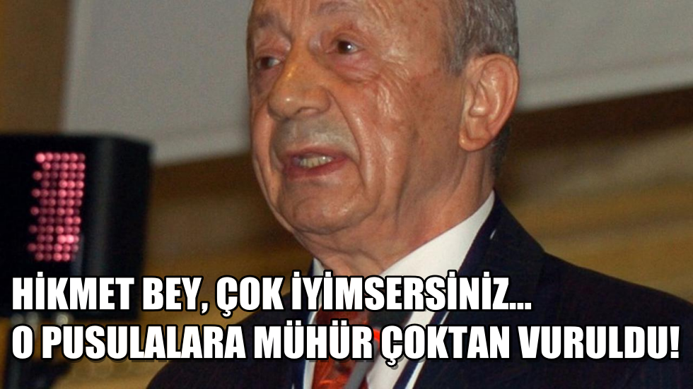 Prof. Hikmet Sami Türk’de “YSK oyları yeniden saymalıdır” tuzağına