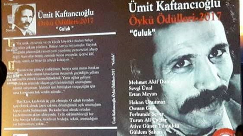 Ümit Kaftancıoğlu 13. öykü yarışmasını kazananlar ödüllerini aldı