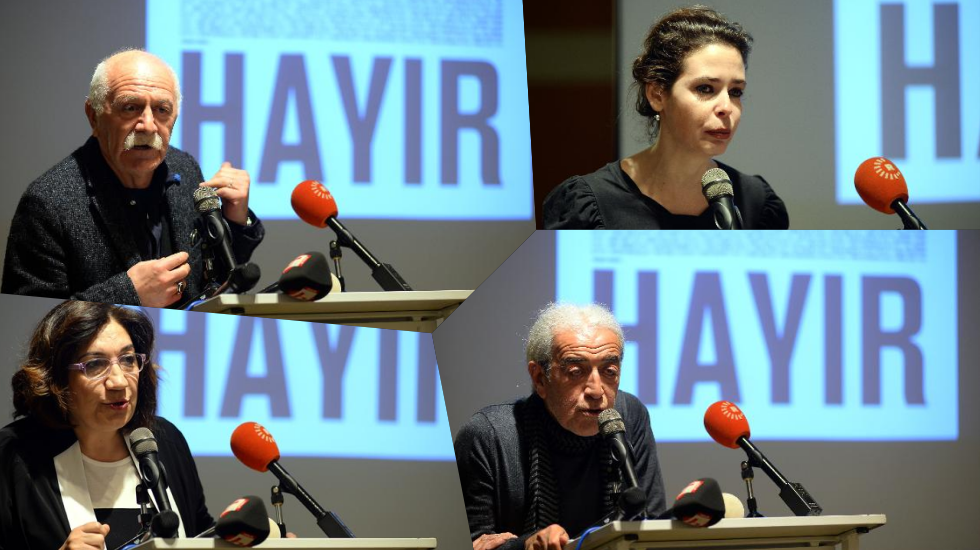Hayır diyen, 250 sanatçıdan ortak referandum açıklaması: Kazanacağız