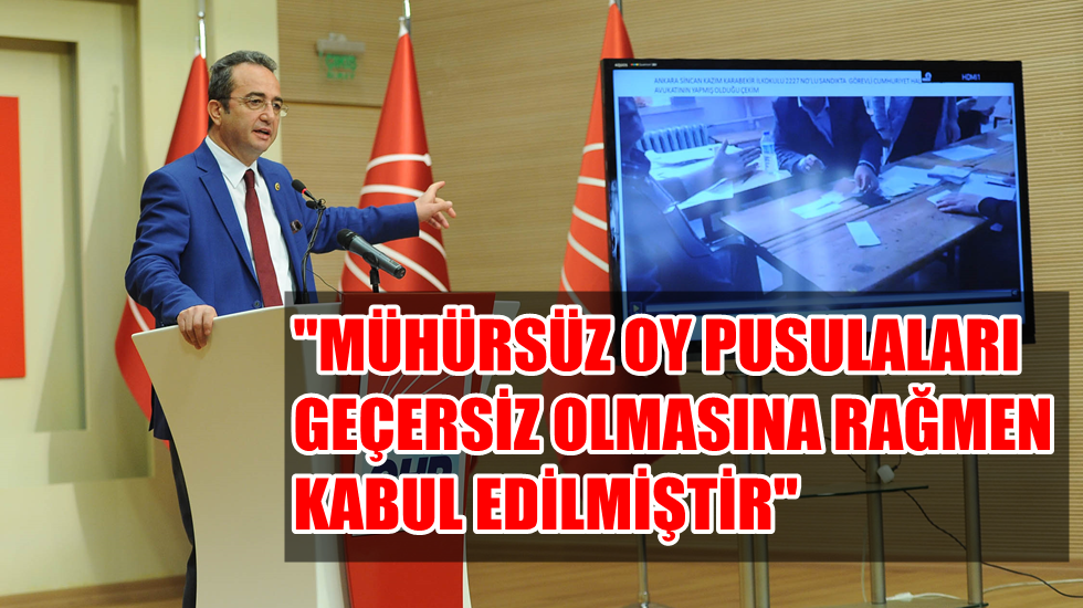 CHP’li Tezcan, “2017 referandumu, tarihe sopalı seçim olarak geçecektir”