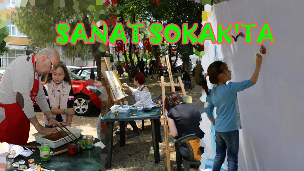 Bakırköy’lü sanatseverler sokakta sanatla buluştu