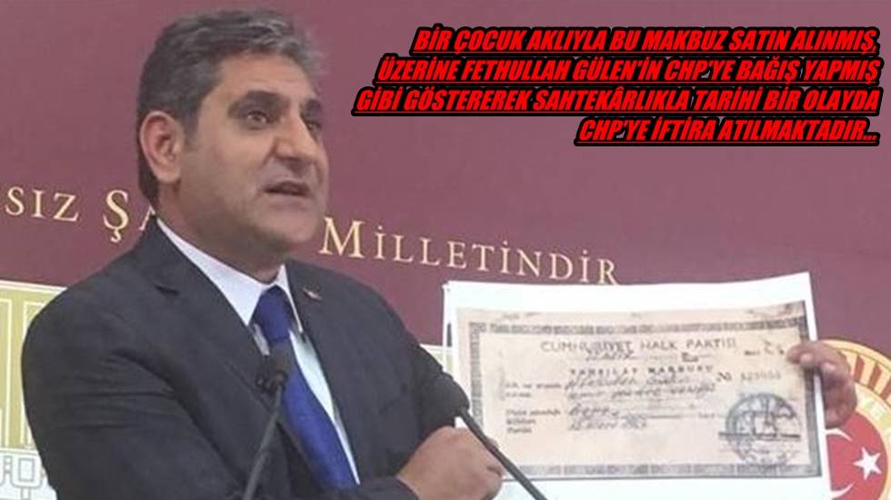 Aykut Erdoğdu: ‘AKP’nin basına gösterdiği belge sahte’