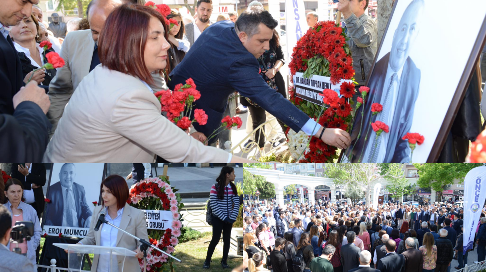 Erol Mumcu ölümünün 1. yıldönümünde anıldı