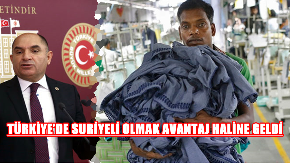 Tarhan: “Suriye vatandaşı olmak avantaj haline gelmiştir”