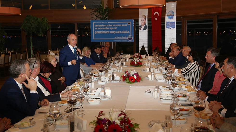 Hasan Akgün, Trakya’lı belediye başkanlarını ağırladı