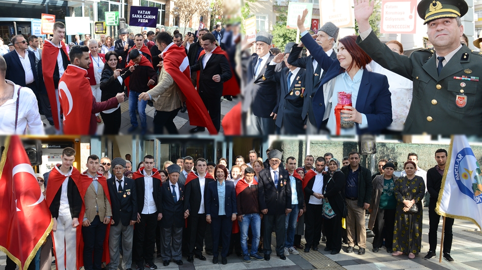 Temsili askerlik yapacak olan gençler askere uğurlandı