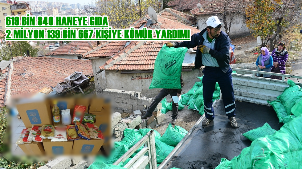 2 Milyon 139 Bin 667 kişiye kömür yardımı