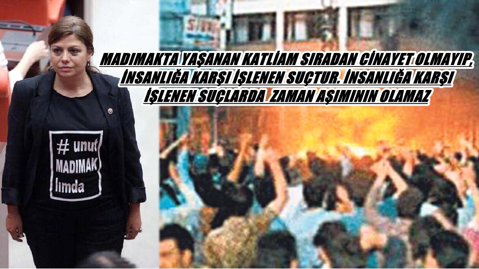Altıok: “İnsanlığa karşı işlenen suçlarda zaman aşımı olmaz”
