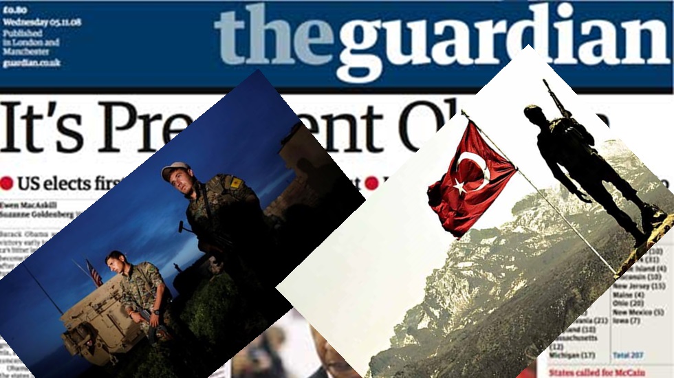 İngiliz Guardian: “ABD ile Kürtlerin yakınlaşması Türkiye’yi telaşlandırdı”