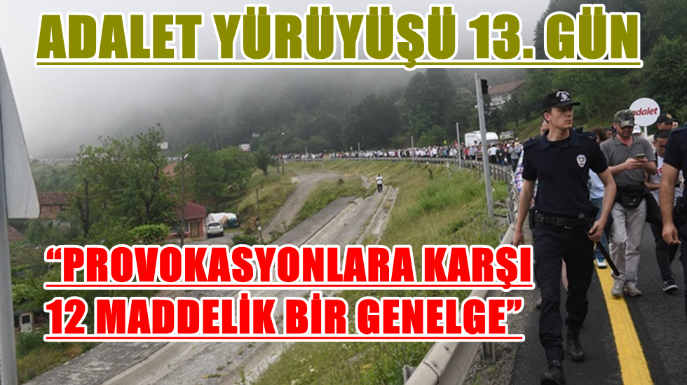 CHP’den Adalet Yürüyüşü için 12 maddelik genelge: Tek slogan atılacak, alkollü içki yasak