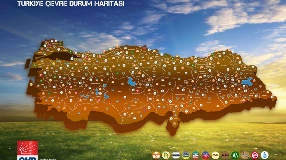 CHP’den ‘Çevre Günü’nde doğa talanı haritası