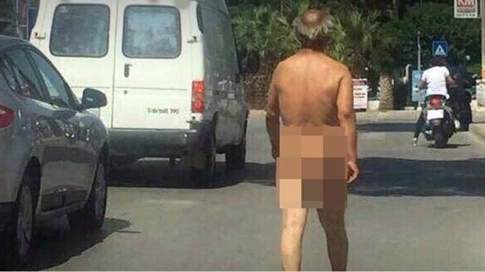 Sıcaklar çıldırttı: Bir yurttaş çırılçıplak sokaklarda dolaştı
