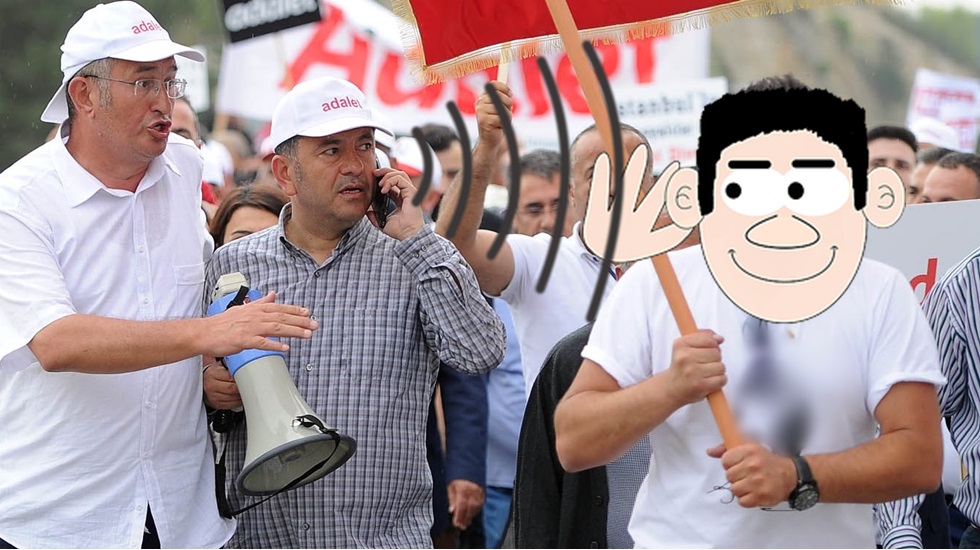 Adalet Yürüyüşüne’ katılan herkesin telefonu mu dinleniyor?