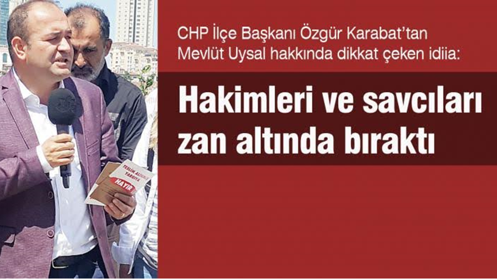 CHP’li Özgür Karabat’tan Başakşehir Belediye Başkanı hakkında suç duyurusu