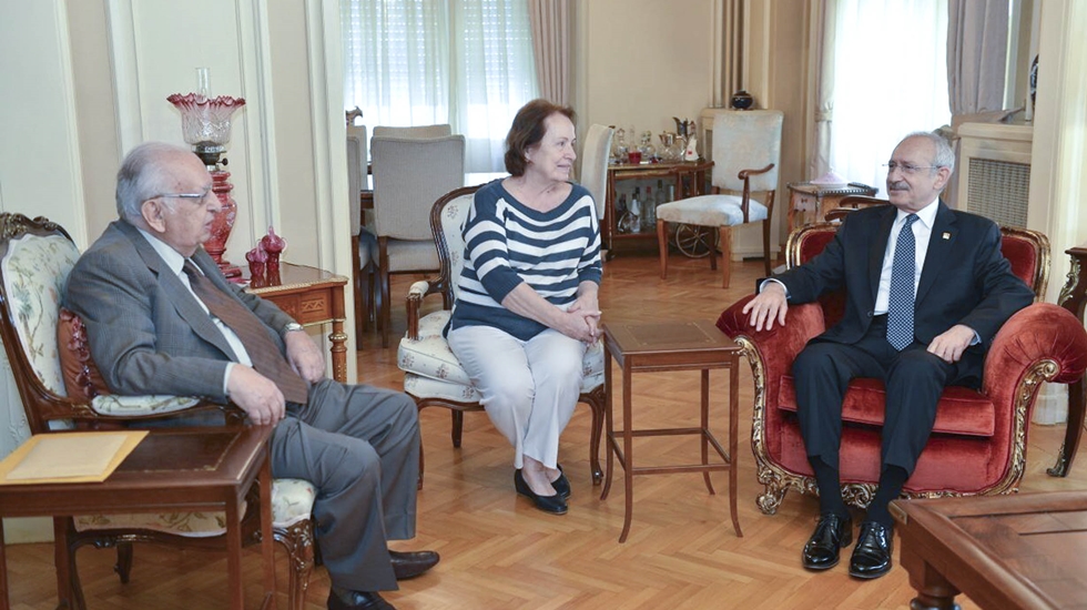 Kılıçdaroğlu, Hüsamettin Cindoruk’u ziyaret etti