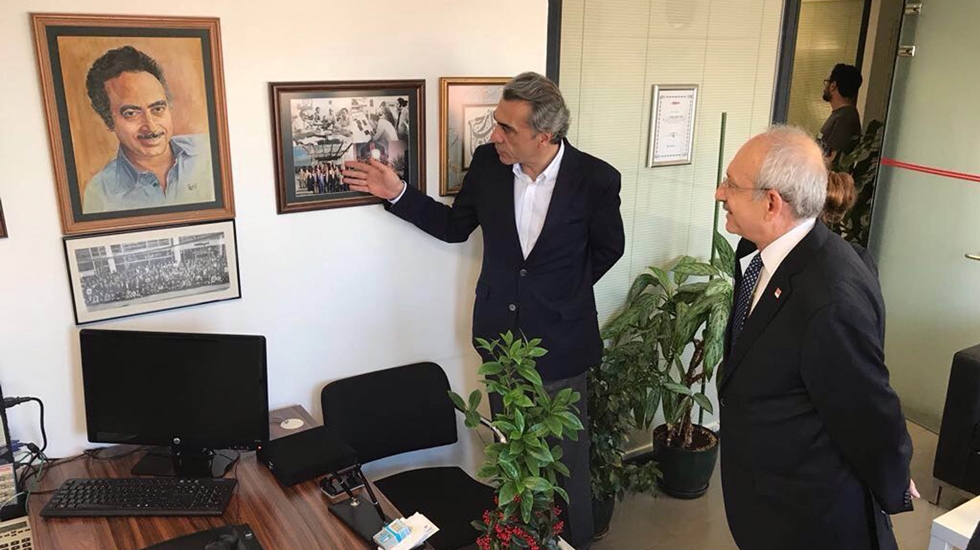 CHP’den Milliyet gazetesine taziye ziyareti