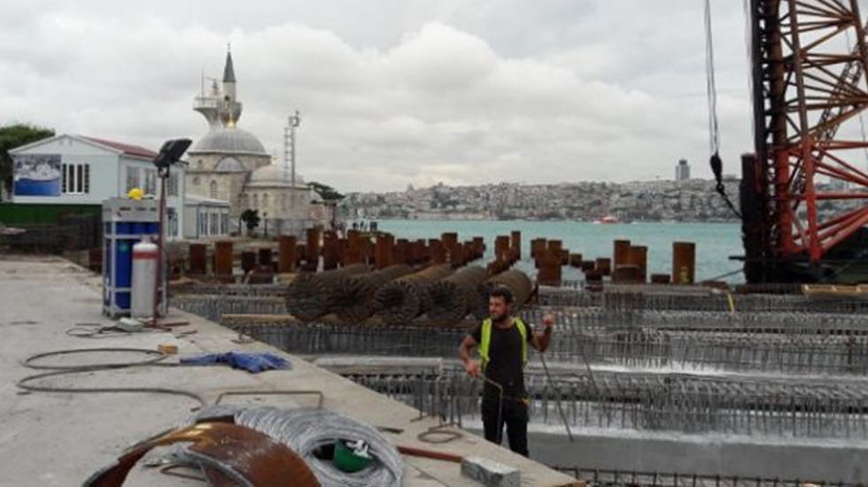 Tepkiler üzerine Üsküdar sahilindeki çalışmada geri adım atıldı