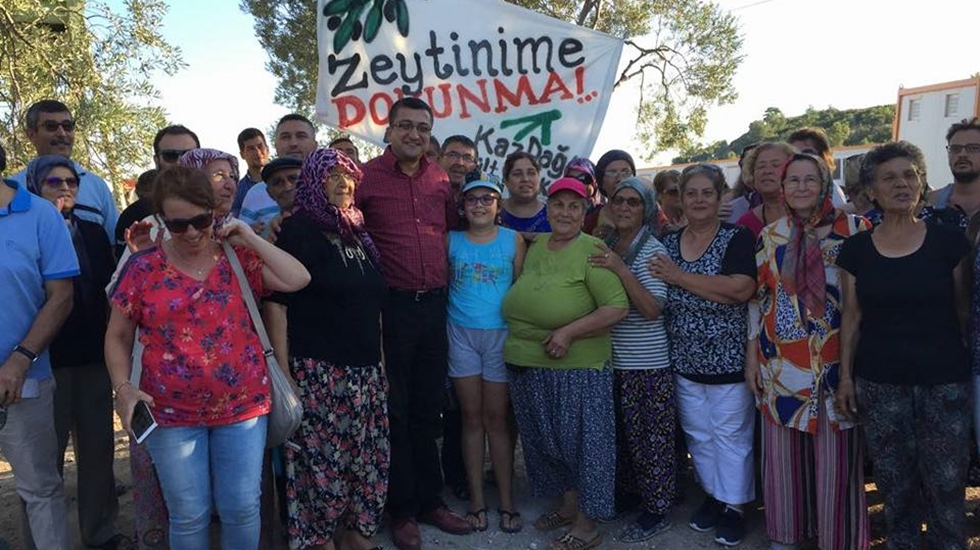 Biz yenilenebilir enerjiye karşı değiliz… Zeytinliklerimize dokunmayın
