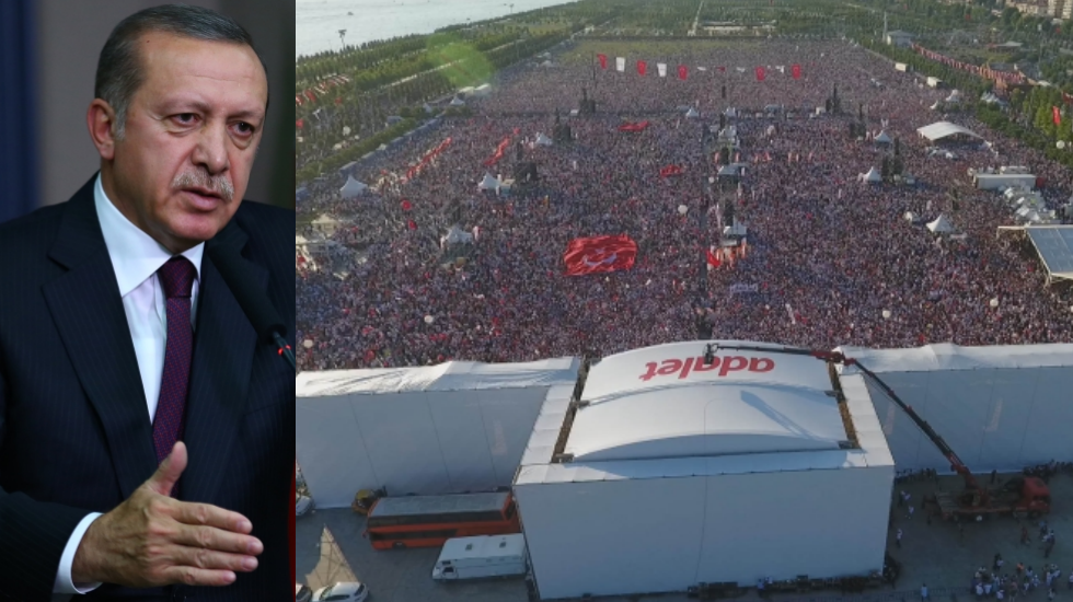 Erdoğan: Adalet mitingine katılanların sayısını açıkladı