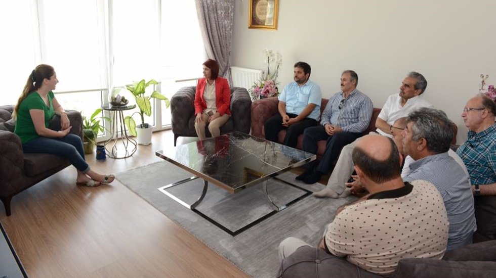 Başkan Toprak’tan 15 Temmuz Şehit Ailelerine Ziyaret