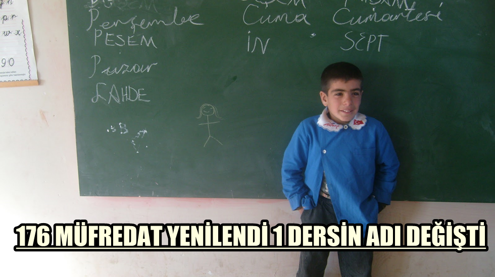 Bakan Yılmaz: “176 müfredat yenilendi”