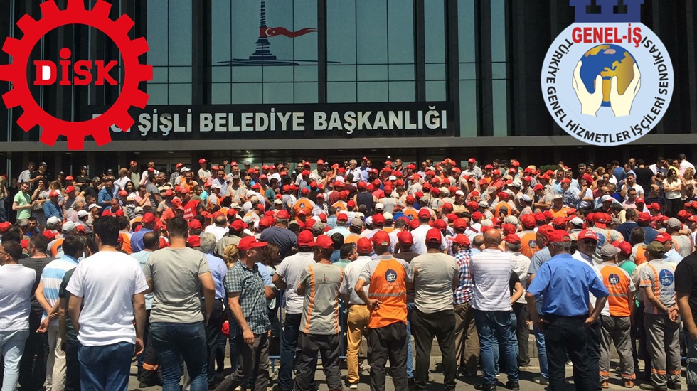 Şişli Belediyesine bağlı Kentyol AŞ işçilerinin direnişi devam ediyor